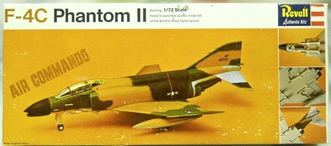 Revell 1/72 F-4C Phantom II Air Commando Series, H229-100 plastic model kit